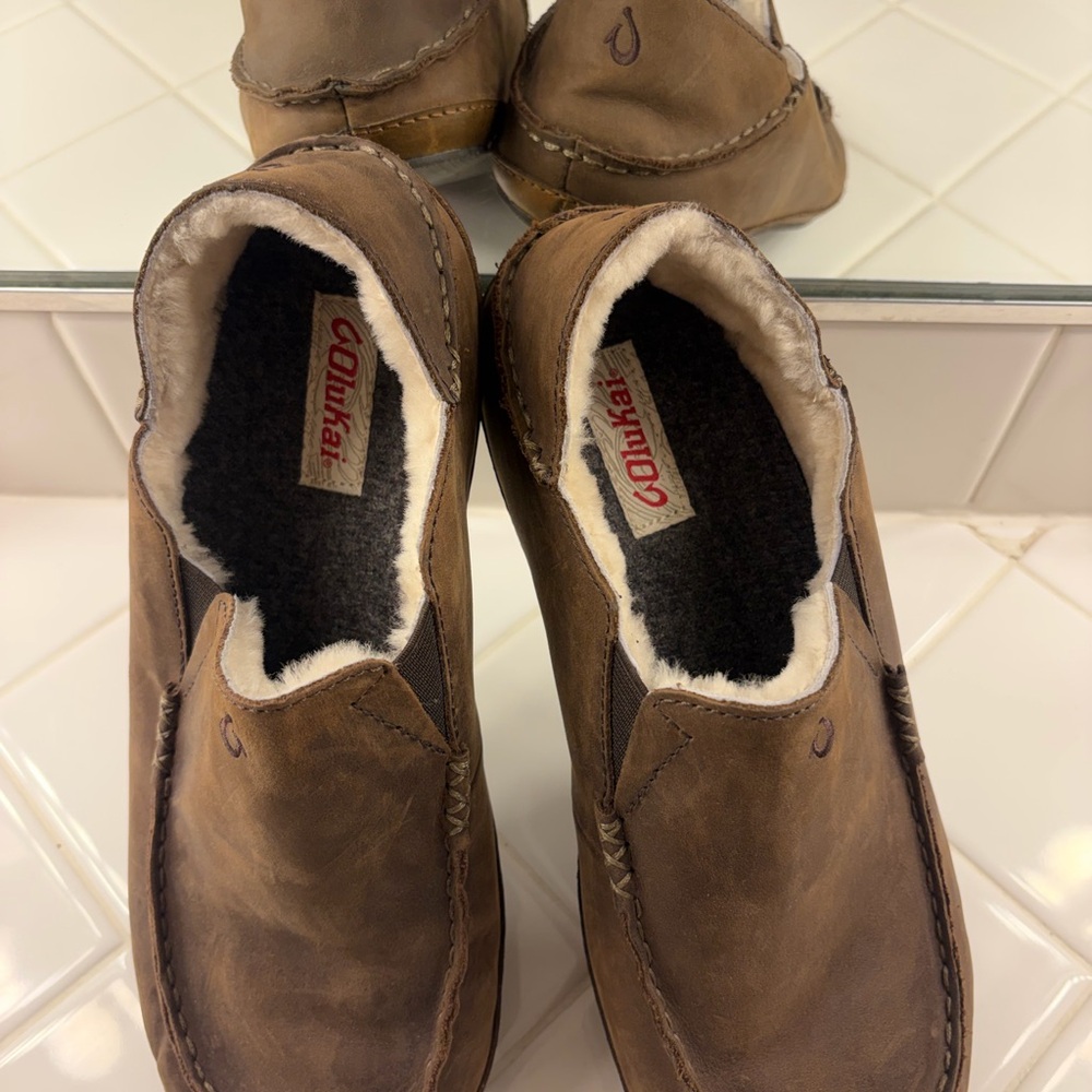 Quoddy Men's Tan Leather Loafers
